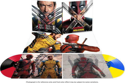 Various Artists - Deadpool & Wolverine (2Lp Red-Black Blue-Yellow) Vinyl New