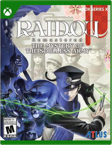 Raidou Remastered The Mystery Of The Soulless Army Launch Edition Xbox Series X Used