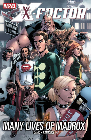 X-Factor Vol 03 Many Lives of Madrox Trade Paper Back Used