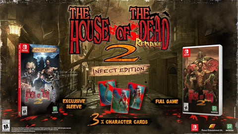 House Of The Dead 2 Remake Infect Edition Switch New