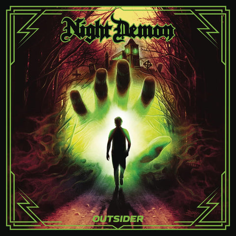Night Demon - Outsider (Transparent Green) Vinyl New