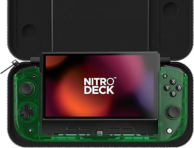 Switch Nitro Deck Controller Deck Retro Emerald Green New