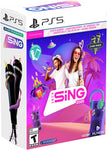 Lets Sing 2025 2 Microphone Bundle PS5 New
