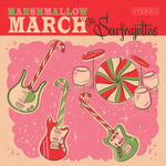 Surfrajettes, The - Marshmallow March / All I Want For Christmas Is You (7" Single Marsmallow Splatter) Vinyl New