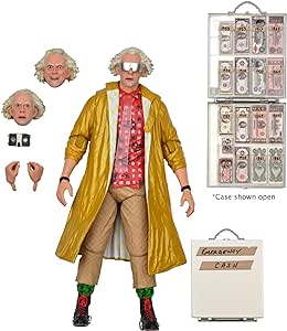Back To The Future 2 Ultimate Doc Brown In Yellow Damage To Box New