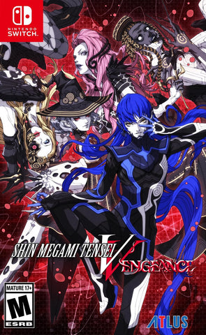 Shin Megami Tensei V Vengeance Steelbook Launch Edition Switch Used