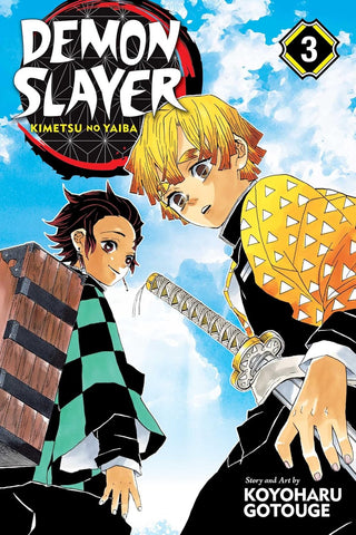 Demon Slayer Kimetsu No Yaiba Vol 03 Manga New