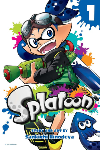 Splatoon Bundle Vol 1 & 2 Manga Used