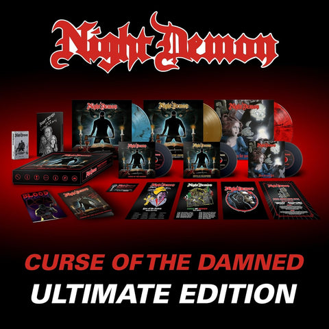Night Demon - Curse Of The Damned - Ultimate Edition Box Set Vinyl New