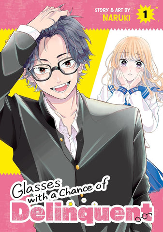 Glasses with a Chance of Delinquent Vol 01 Manga New