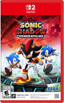 Sonic X Shadow Generations Game Key Card Switch 2 New
