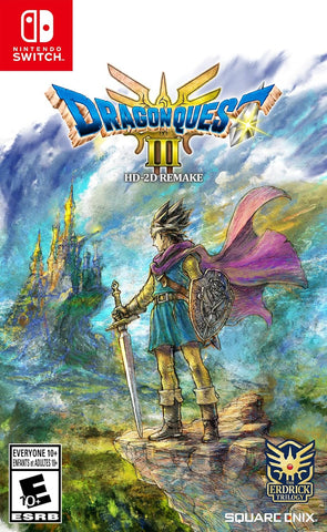 Dragon Quest III HD-2D Remake Switch New