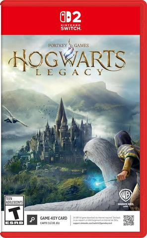 Hogwarts Legacy Game Key Card Switch 2 New