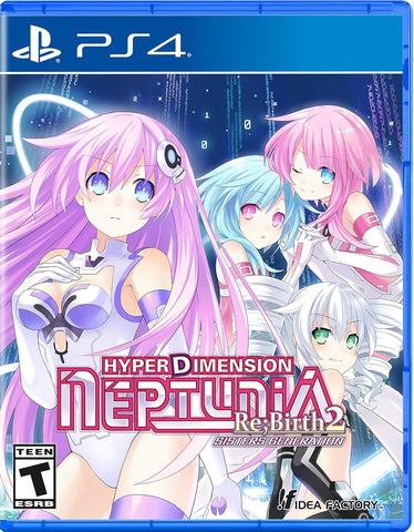 Hyperdimension Neptunia Rebirth 2 Sisters Generation PS4 New