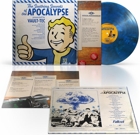 Various Artists - Fallout - The Soothing Sounds Of The Apocalypse (Blue Smoke) Vinyl New