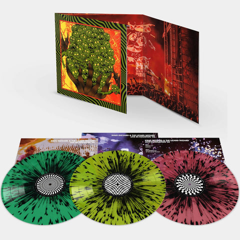 King Gizzard And The Lizard Wizard - Live In Houston '24 (Triple Gatefold - Splatter) Vinyl New