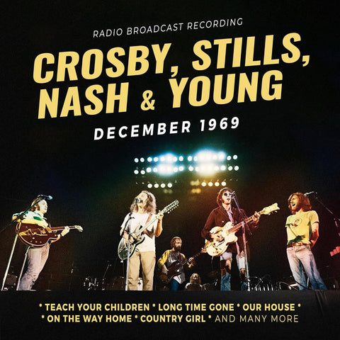 Crosby, Stills, Nash & Young - December 1969 (Limited Yellow Coloured) Vinyl New