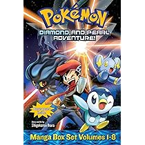 Pokémon Adventures: Diamond & Pearl Box Set Vol 1-8 Manga New