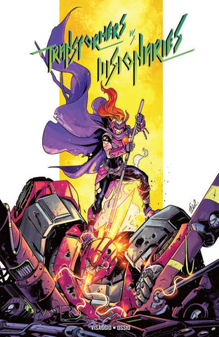 Transformers Vs Visionaries Trade Paper Back New