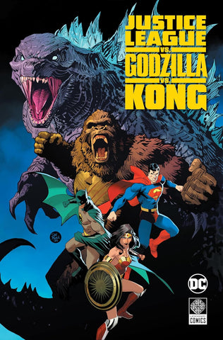 Justice League vs Godzilla vs Kong Hardcover New