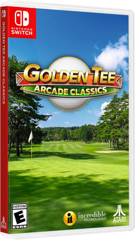 Golden Tee Arcade Classics Switch New