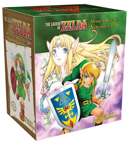 Legend of Zelda Complete Box Set Manga New