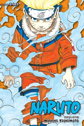 Naruto 3-in-1 Vol 01 Manga New