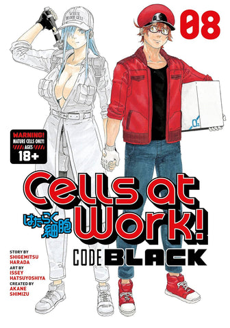 Cells at Work! CODE BLACK Vol 08 Manga New