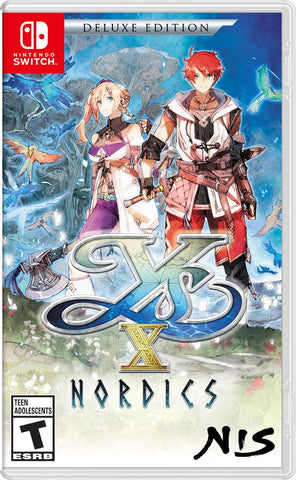 Ys X Nordics Deluxe Edition Switch Used