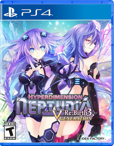 Hyperdimension Neptunia Rebirth 3 V Generation PS4 New