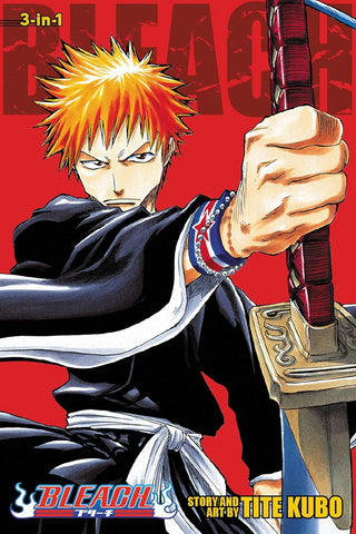 Bleach 3-in-1 Vol 01 (Minor Wear) Manga Used