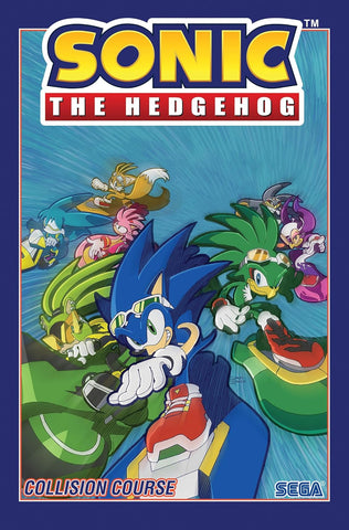 Sonic the Hedgehog Vol 19 Collision Course Trade Paper Back New