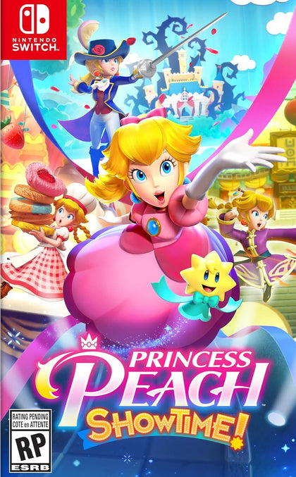 Princess Peach Showtime Switch New