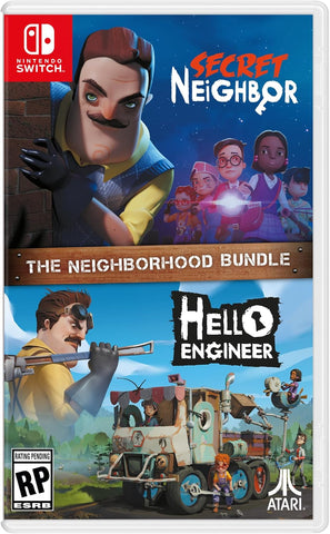 Secret Neighbor & Hello Engineer The Neighborhood Bundle Switch New