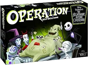 Operation The Nightmare Before Christmas Board Game New