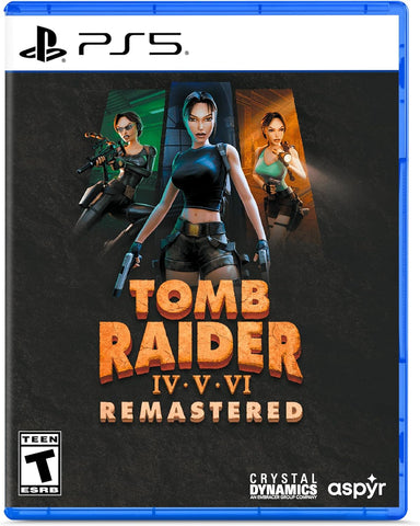 Tomb Raider IV-VI Remastered Starring Lara Croft PS5 New