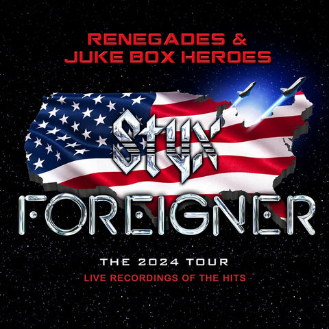 Foreigner & Styx - Renegades & Juke Box Heroes Vinyl New