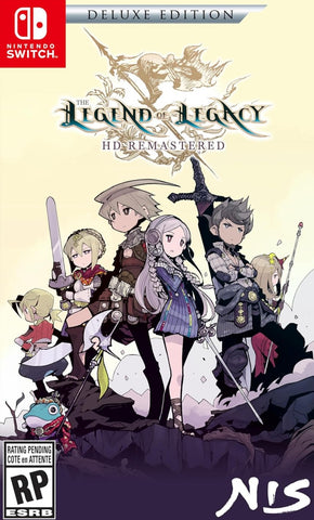 Legend Of Legacy HD Remastered Deluxe Edition Swtich Used