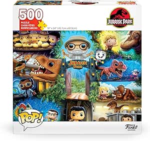Jurassic Park POP 500 Piece Puzzle New