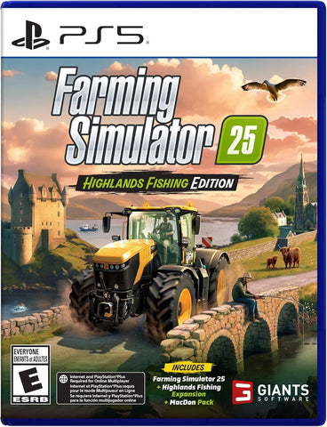 Farming Simulator 25 Highlands Fishing Edition PS5 New