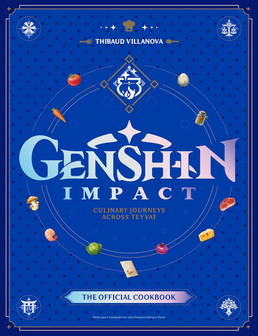 Genshin Impact Official Cookbook Hardcover New