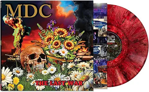Mdc - The Last War (Red Marble) Vinyl New