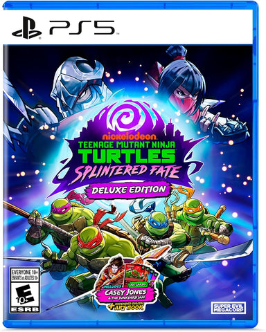 Teenage Mutant Ninja Turtles Splintered Fate PS5 New