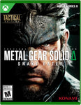 Metal Gear Solid Delta Snake Eater Tactical Edition Xbox Series X New