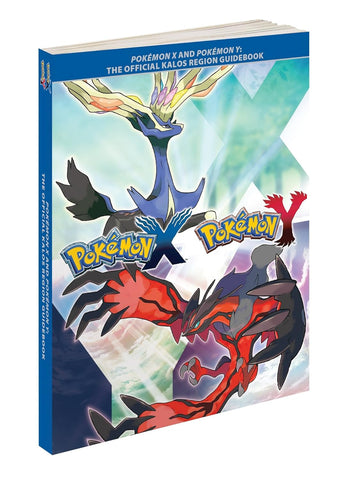 Pokemon X and Y Kalos Region Guidebook (Wear) Hint Guide Used