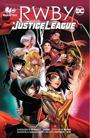 RWBY Justice League Trade Paper Back New