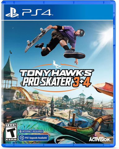 Tony Hawk 3+4 Remastered (Internet Required) PS4 New
