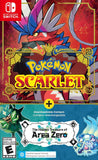 Pokemon Scarlet + The Hidden Treasure of Area Zero Download Required Switch New