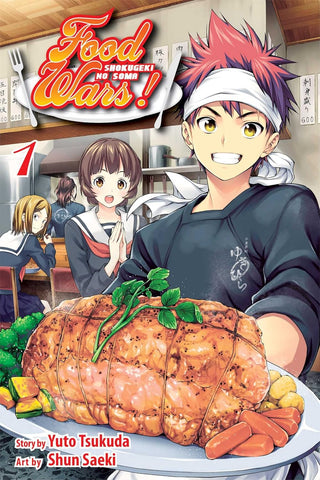 Food Wars Shokugeki no Soma Bundle Vol 1 - 17 Manga Used