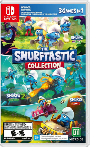 Smurftastic Collection 3-In-1 (Download Required) Switch New